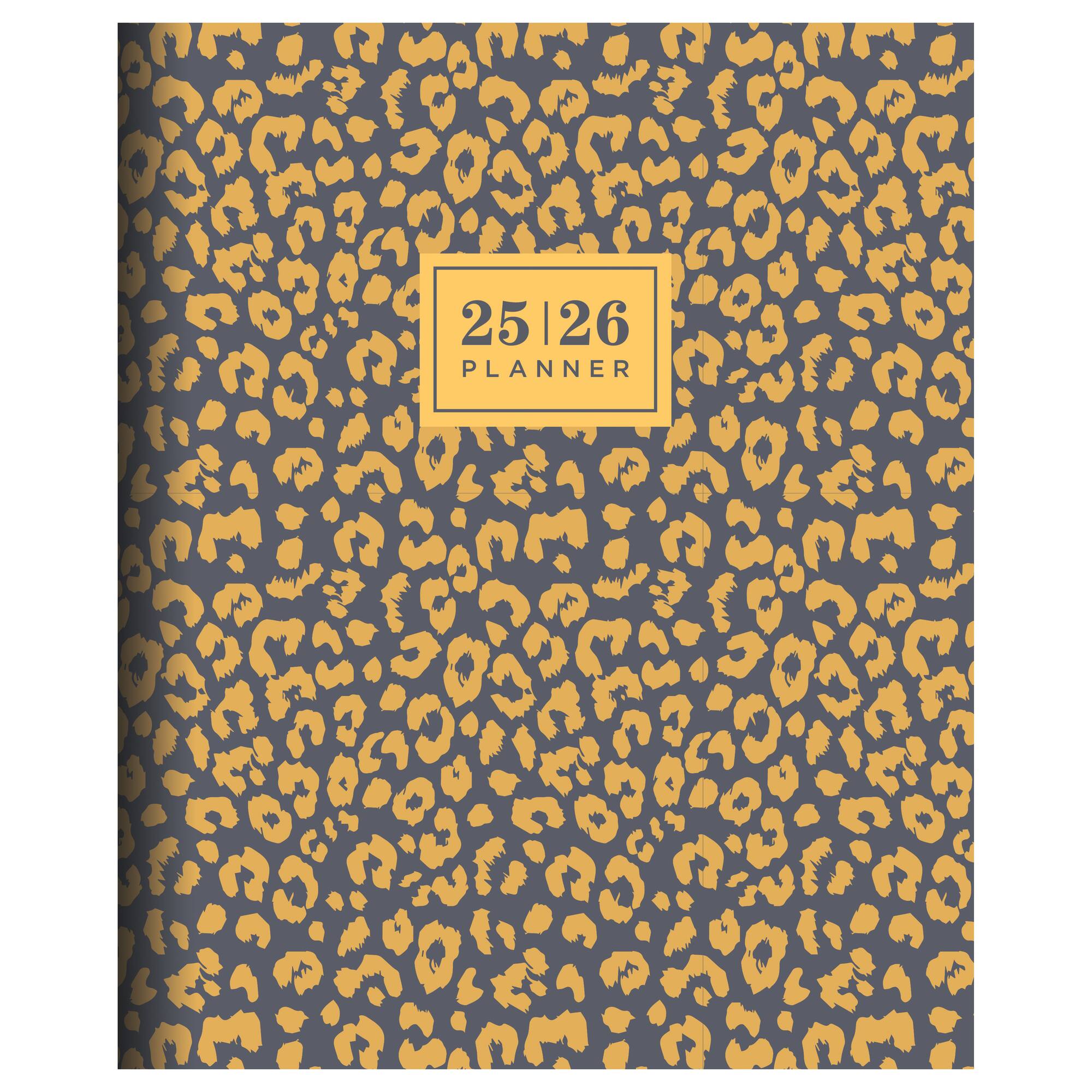 TF Publishing 2025-2026 Lovely Leopard Large Monthly Planner